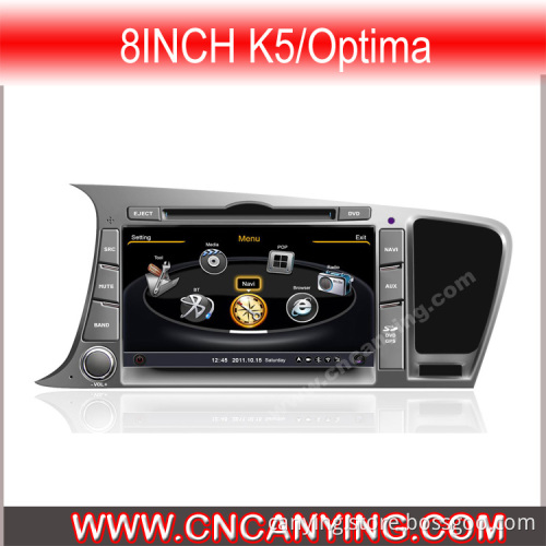 Car DVD for 8inch K5/Optima with A8 Chipset Dual Core 1080P V-20 Disc WiFi 3G Internet (CY-C091)